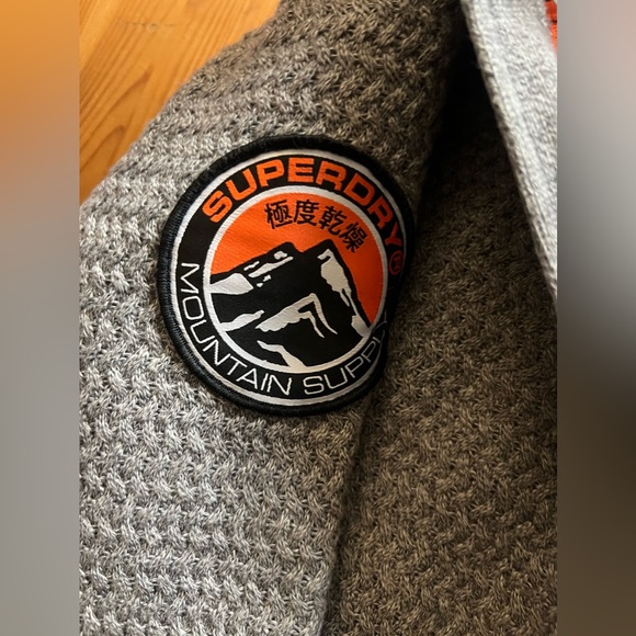 SUPERDRY HEMISPHERE HOODIE MENS SIZE MEDIUM - Picture 3 of 6